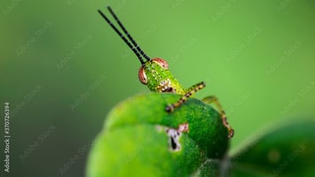 Extermination Outside Bugs Green Caterpillar